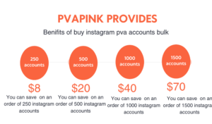 Buy instagram pva accounts bulk